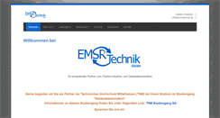 Desktop Screenshot of emsrtechnik.de