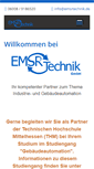Mobile Screenshot of emsrtechnik.de